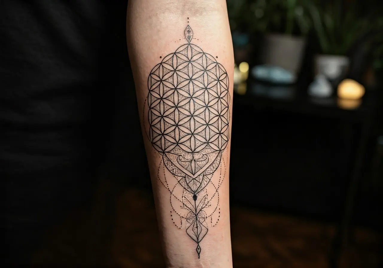 Tatuaje de Geometría Sagrada | Lo que hay que saber antes de entintarse