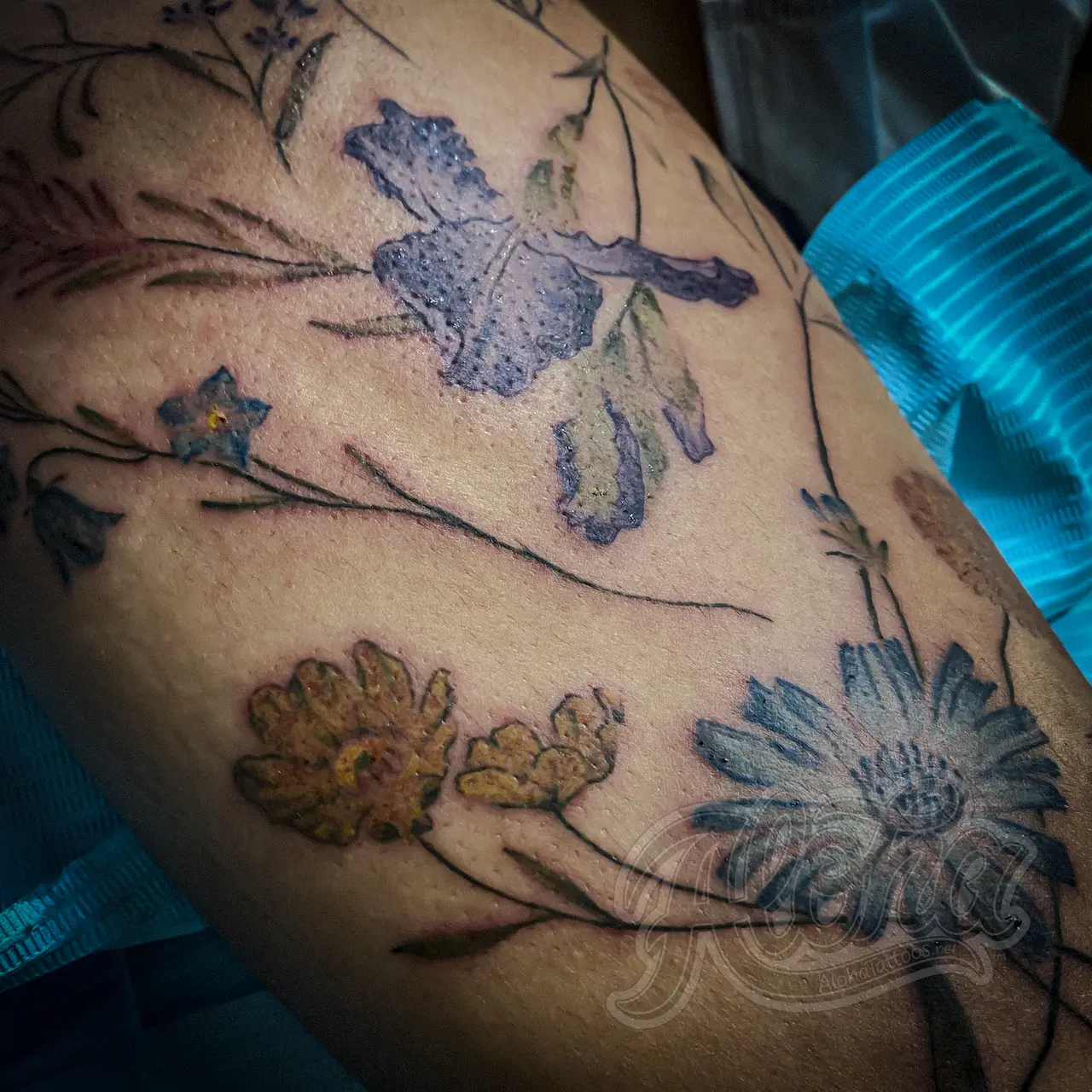 Tatuajes florales y su eterno atractivo en el corazón de Utah