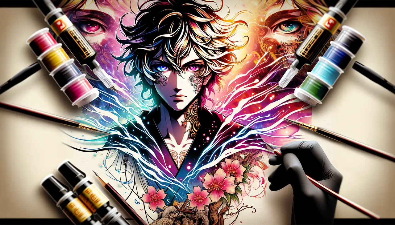 Atrevidos, brillantes y expresivos: Por qué los tatuajes de anime han llegado para quedarse