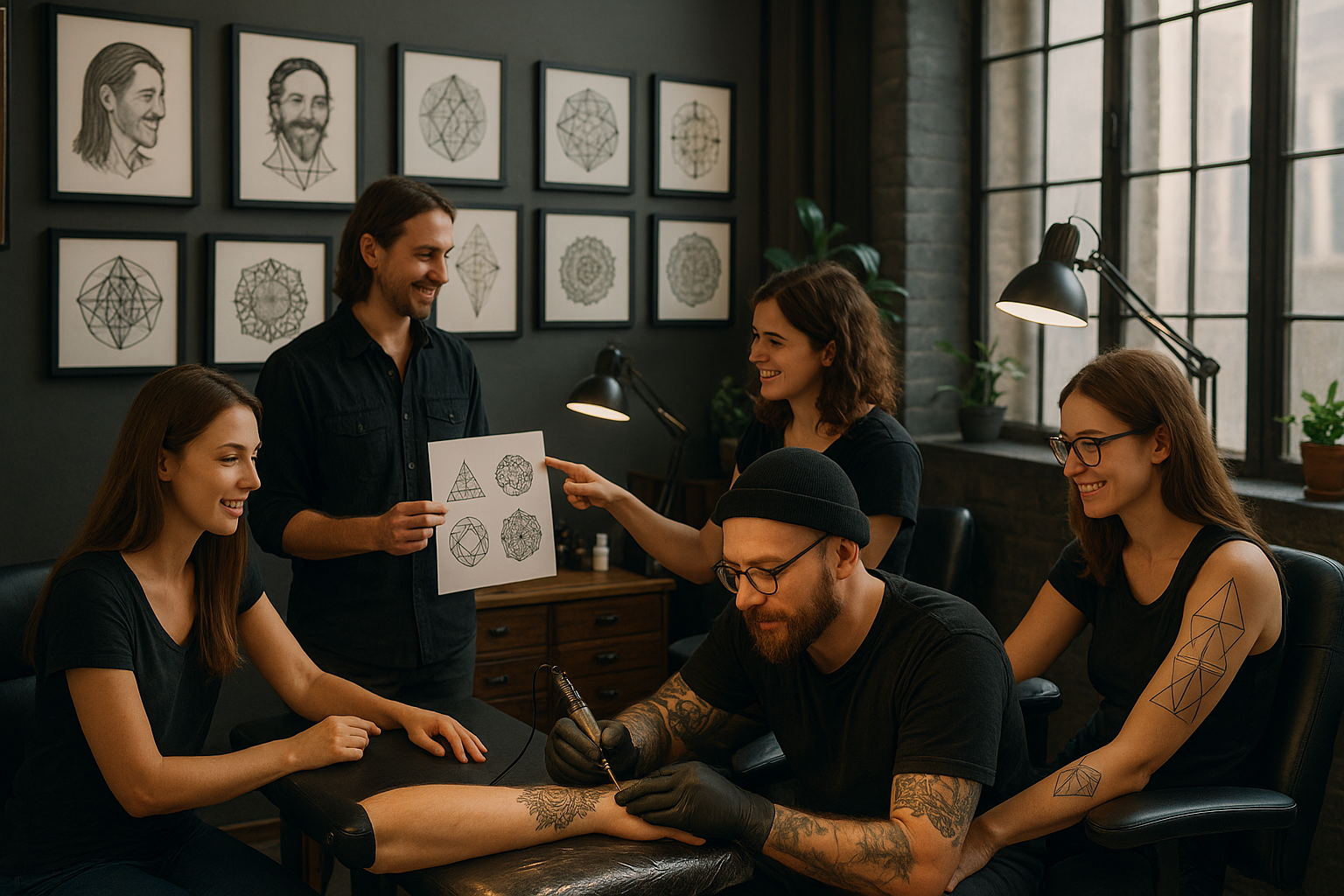 Tatuajes geométricos: Precisión artística e ideas creativas para un arte corporal significativo