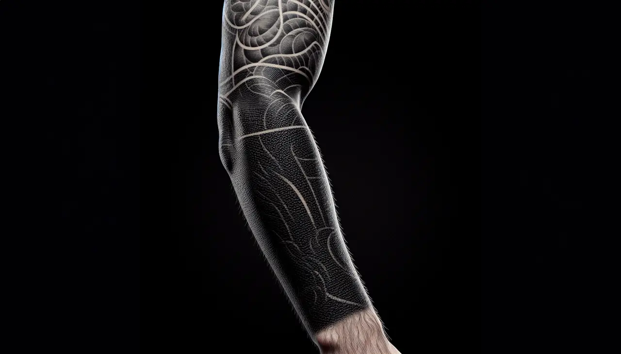 De encubrimientos a obras de arte: El auge de los tatuajes Blackout