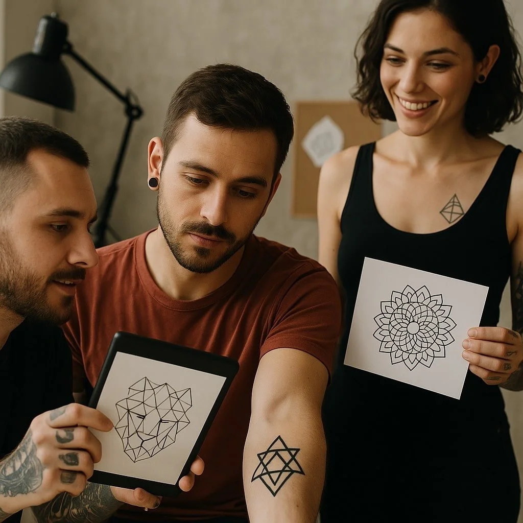 Tatuajes geométricos: Precisión artística e ideas creativas para un arte corporal significativo
