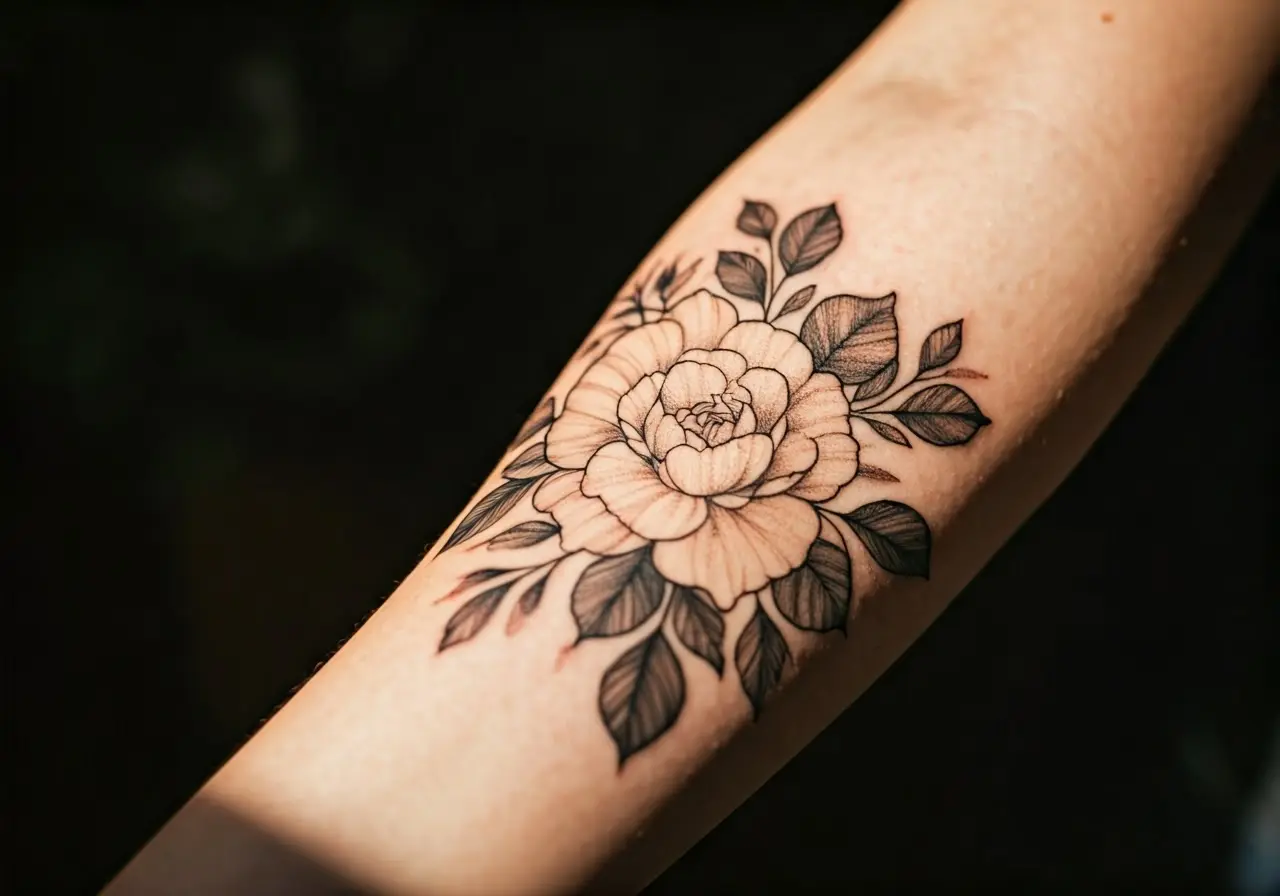 Tatuajes florales y su eterno atractivo en el corazón de Utah