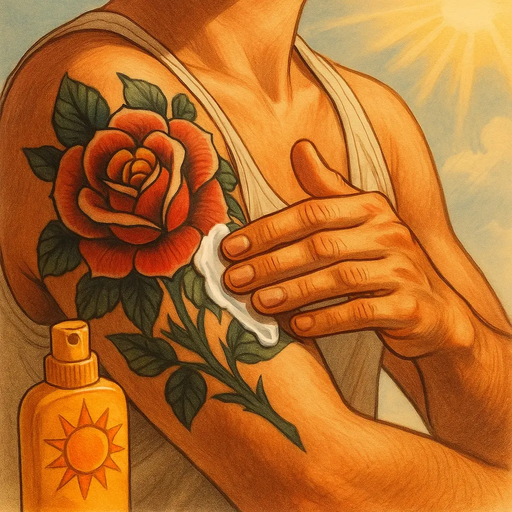 La tinta y el sol: Por qué el protector solar puede ser el mejor amigo de tu nuevo tatuaje