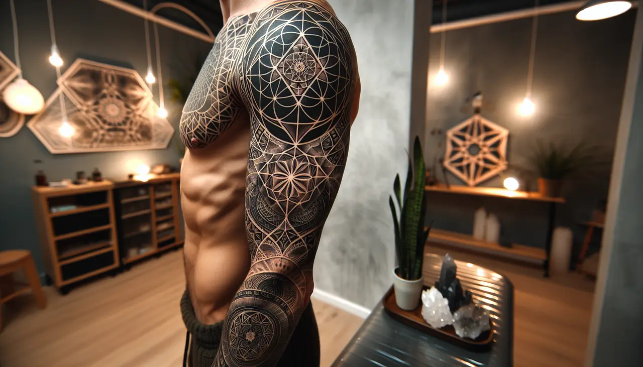 Tatuajes de Geometría Sagrada en Salt Lake City