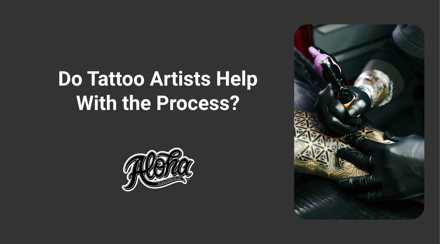 ¿Ayudan los tatuadores en el proceso? Infórmese antes de ir