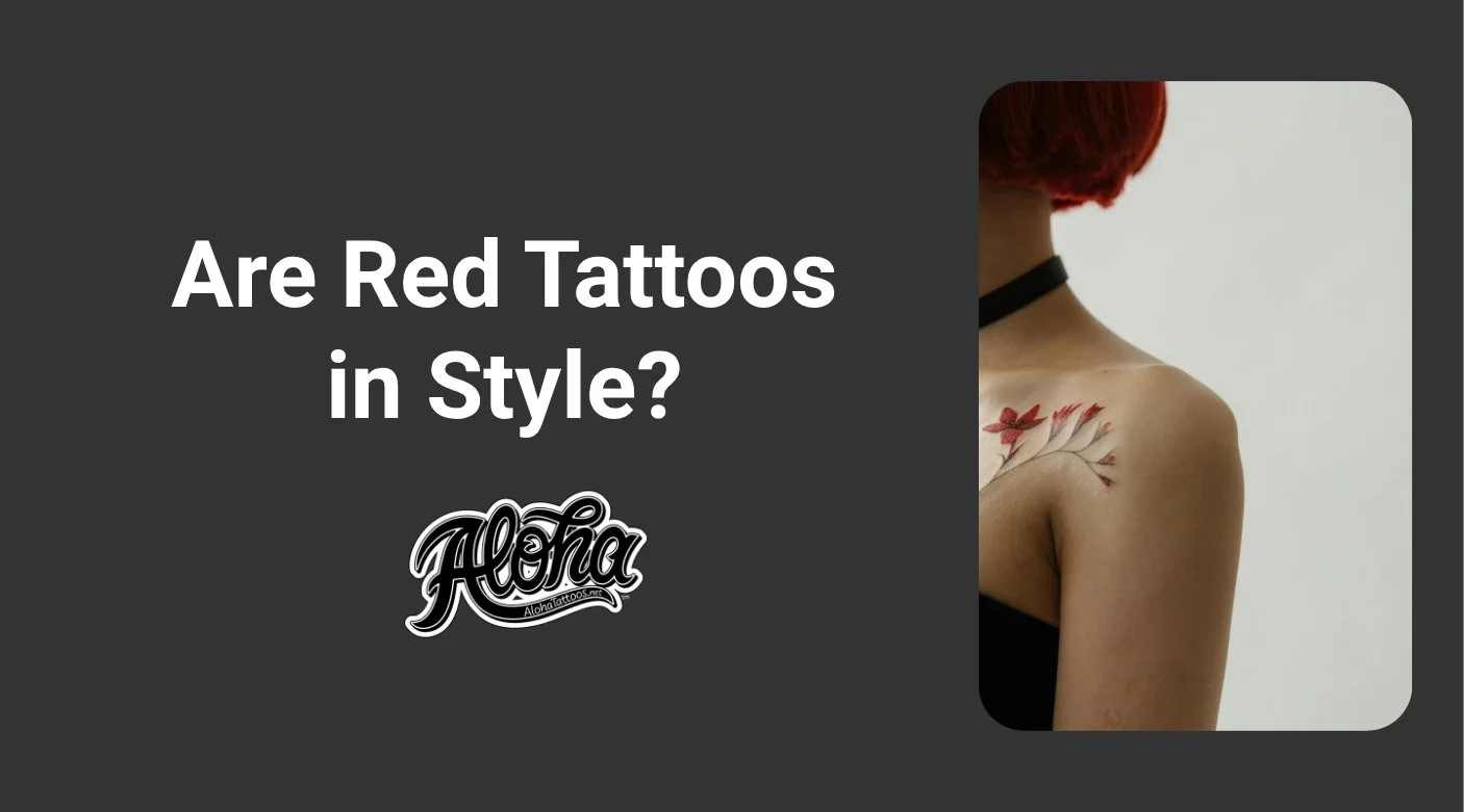 ¿Están de moda los tatuajes rojos? Tendencias, hechos, colocación, técnicas, etc.