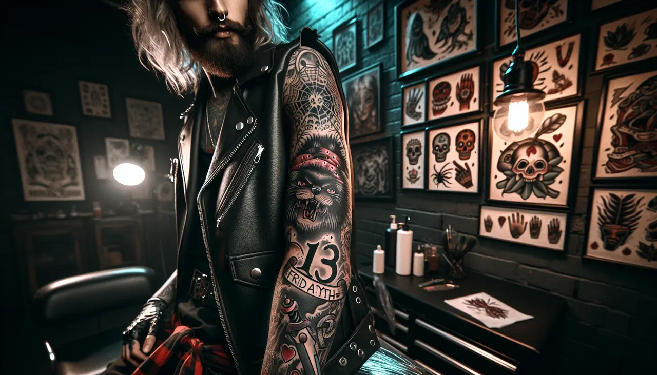 Tatuajes de Viernes 13: La tradición, el flash y la diversión"