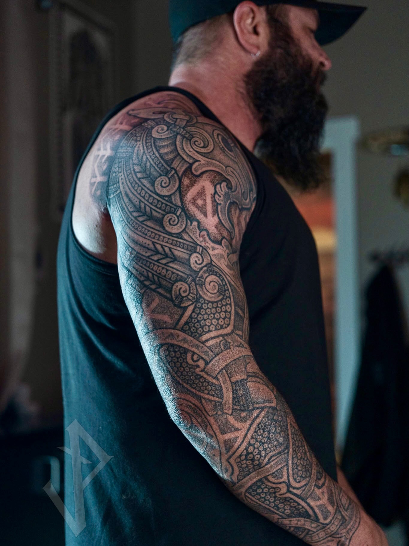 Nordic tattoo sleeve